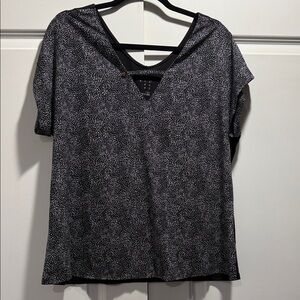 A new day mixed material top